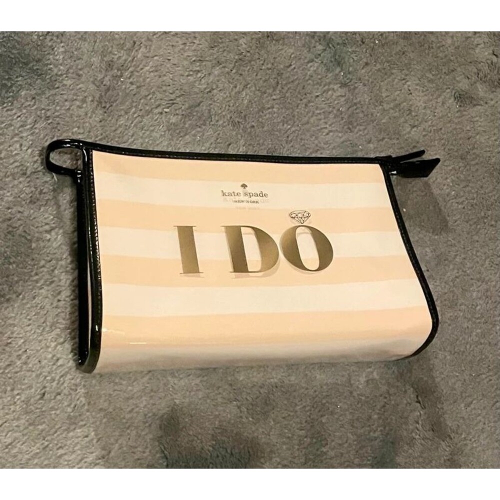 Kate Spade New York “I do, I did” makeup bag
